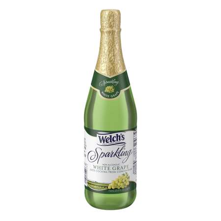 WELCHS Welch's White Grape Sparkling Juice 25.4 fl. oz. Bottle, PK12 WPD71550